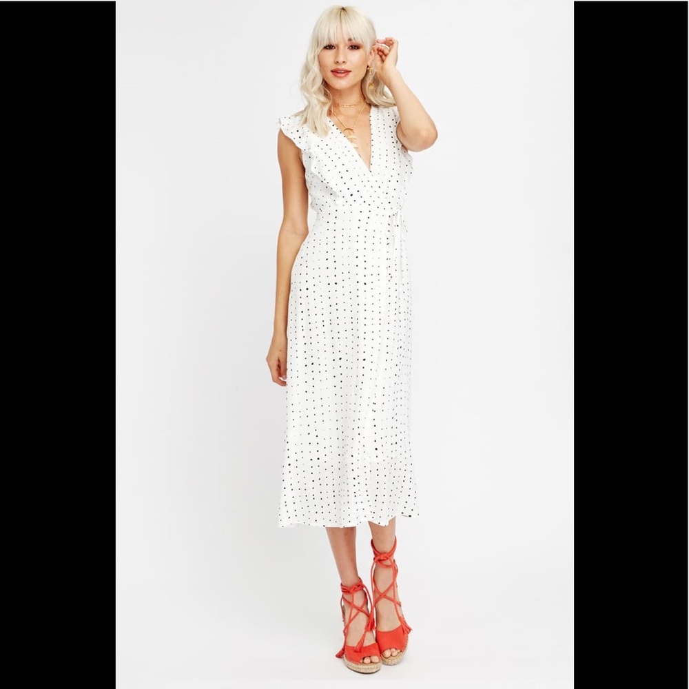 MIDI Wrap Dress